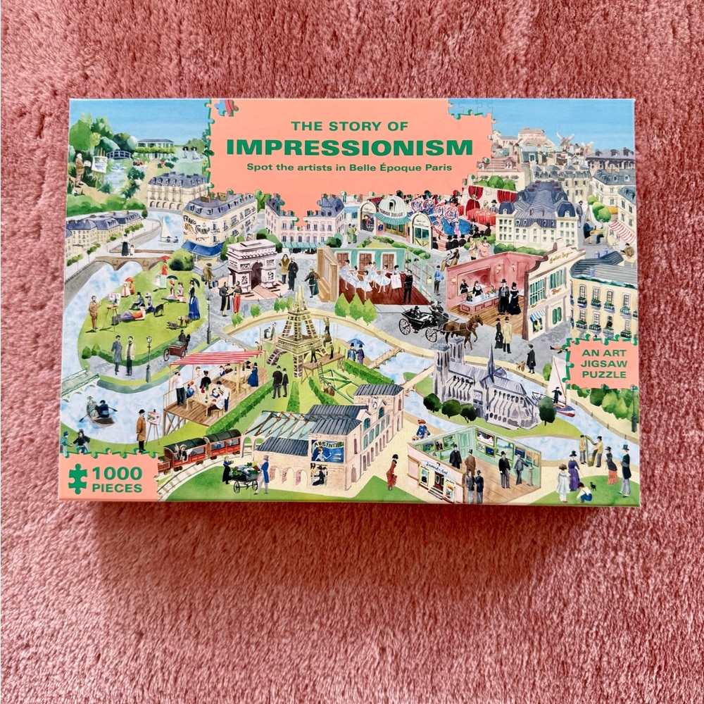 Laurence King The Story of Impressionism 1000-Piece Art Jigsaw Puzzle